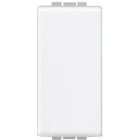 BTICINO - Blindabdeckung für LIVINGLIGHT, 1-modulig, Farbe: Weiß