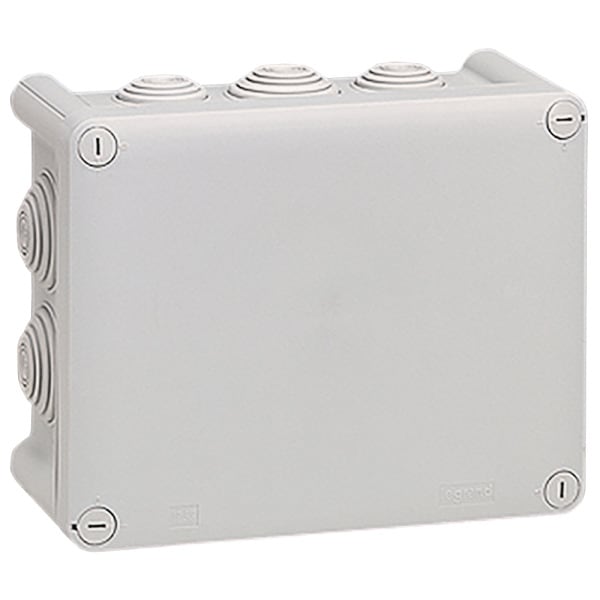 LEGRAND - Abzweigdose Plexo, 155 x 110 x 74 mm (HxBxT), IP 55, 10 Membran-Einführungen