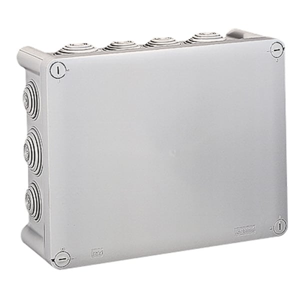 LEGRAND - Abzweigdose Plexo, 220 x 170 x 86 mm (HxBxT), IP 55, 10 Membran-Einführungen