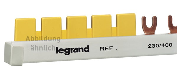 LEGRAND - Endkappe für Gabelkammschiene 3-polig 16mm²