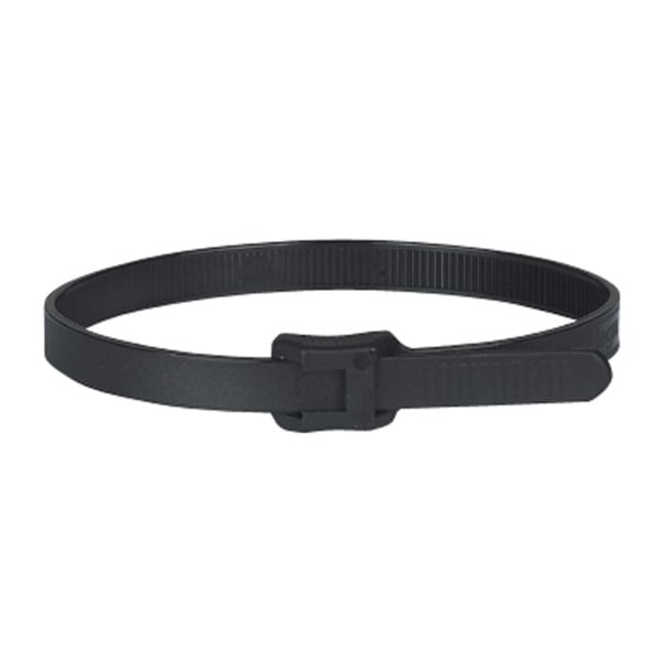 LEGRAND - Kabelbinder Colson, schwarz, innenverzahnt, 7,6 x 194 mm (BxL),UV-beständig