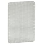 LEGRAND - Montageplatte Lina 12,5, Lochplatte, Abmessung  400 x 300 (Höhe x Breite in mm)