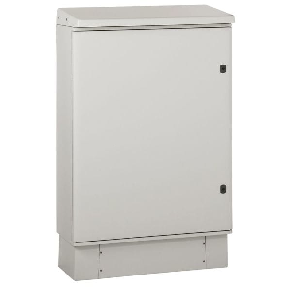 LEGRAND - Sockel für Marina Schaltschrank (Breite X Tiefe) 600 X 300 mm Lichtgrau RAL 7035
