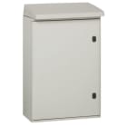 LEGRAND - Dach für Marina Schaltschrank (Breite X Tiefe) 500 X 250 mm, Lichtgrau RAL 7035
