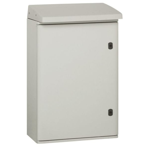 LEGRAND - Dach für Marina Schaltschrank (Breite X Tiefe) 600 X 300 mm, Lichtgrau RAL 7035
