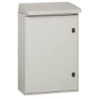 LEGRAND - Dach für Marina Schaltschrank (Breite X Tiefe) 600 X 300 mm, Lichtgrau RAL 7035