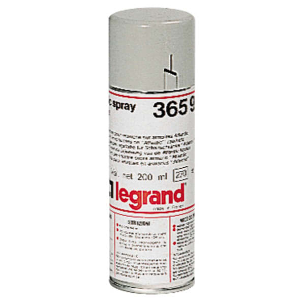 LEGRAND - Sprühdose, Lichtgrau RAL 7035, Inhalt: 150 ml, geeignet als Ausbesserungslack