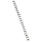 LEGRAND - Kennzeichnungssystem CAB 3f. Leiterquerschnitt 05 bis 15 mm² Ziffern: 1 bis 20