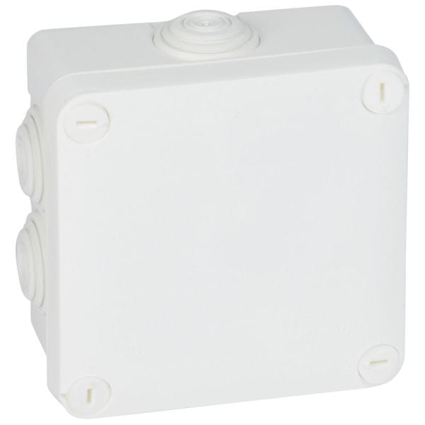 LEGRAND - Abzweigdose Plexo, 105 x 105 x 55 mm (H x B x T), IP 55 , 7 Membran-Einführungen