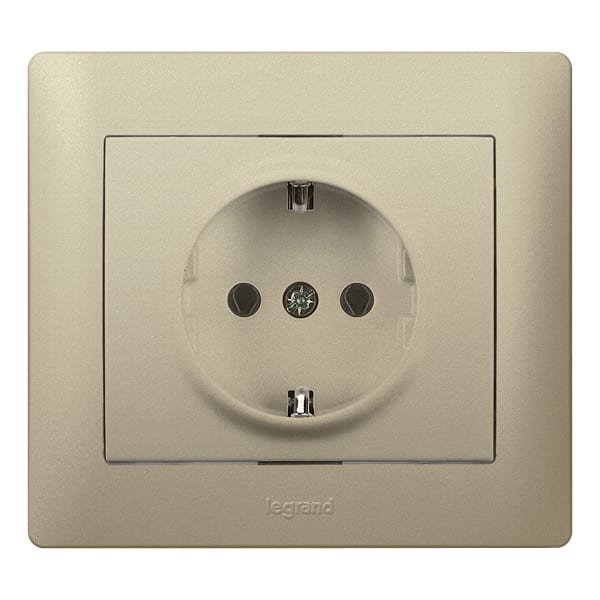 LEGRAND - Steckdose (SL) Galea titanium