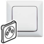 LEGRAND - Abdeckung Antennen-Steckdose 3-Loch TV-R-SAT System Legrand Creo ultraweiß