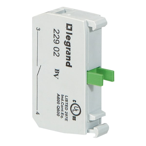 LEGRAND - Schaltkontakt,1Schließer,230VAC,6A,Einbau in Sicherheitskästen Best.038009/11/24