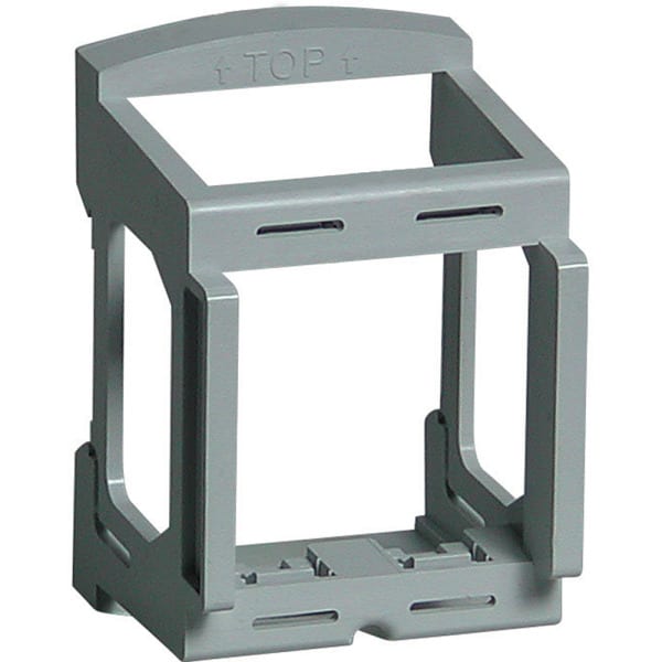 BTICINO - Hutschienenadapter MSC, 2,5 TE, Grau, für den Einbau von 2-moduligen Mosaic