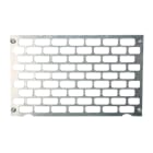 LEGRAND - Montageplatte Lina 25,f.Plexo³ Verteiler 12 Mod/Reihe,H150mm,Langloch10,9x25,9mm