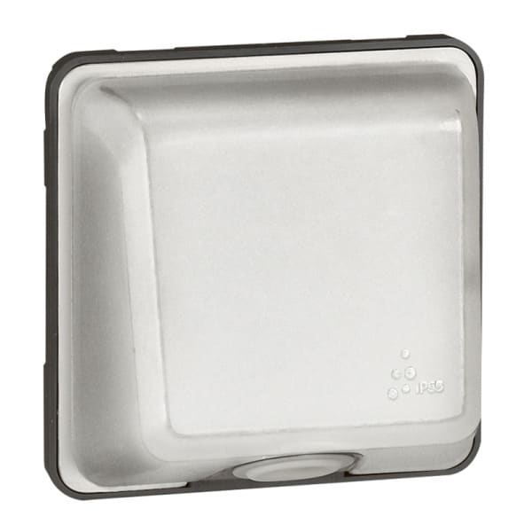 LEGRAND - Einsatz Kabelauslass mit Zugentlastung max. 3x2,5mm² Soliroc IP55 IK10 grau