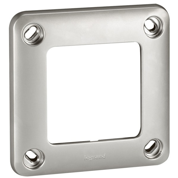 LEGRAND - Rahmen 1-fach Soliroc IP55 IK10 grau