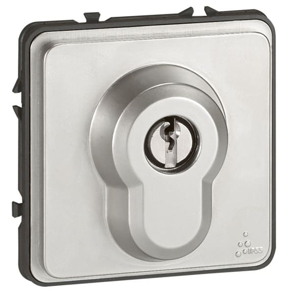 LEGRAND - DIN-Profil Gruppentaster Jalousie (SK) Soliroc IP54 IK10 grau
