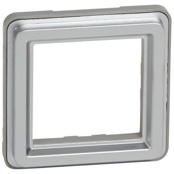 LEGRAND - Mosaic Adapter ohne Klappdeckel Soliroc IP20 IK10 grau