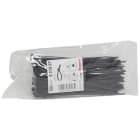 LEGRAND - Kabelbinder Colring, schwarz, innenverzahnt, 4,6 x 180 mm(BxL), UV-beständig