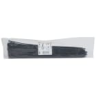 LEGRAND - Kabelbinder Colring, schwarz, innenverzahnt, 4.6 x 430 mm(BxL), UV-beständig