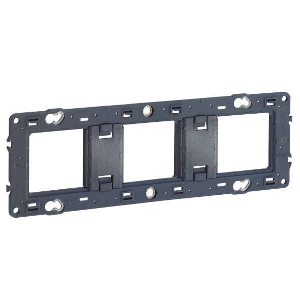 LEGRAND - Tragring Steckdose 6, 8 oder 3x2 modulig. Entfernbare Mittelstege.