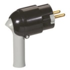 LEGRAND - Stecker mit Schnellabzug, schwarz/grau