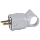 LEGRAND - Stecker mit Abzug Farbe: Grau