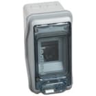 LEGRAND - Feuchtraumverteiler Plexo³, Aufputz, IP65-IK09, 1-reihig, 2+1 Module