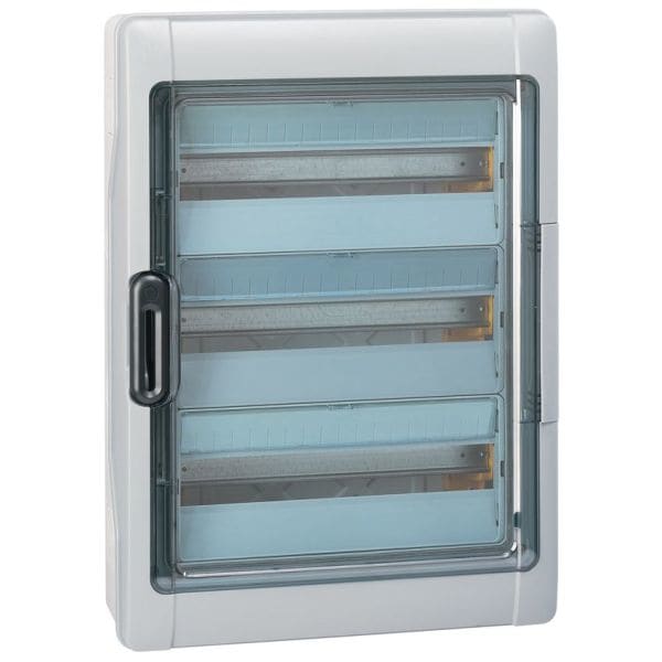 LEGRAND - Feuchtraumverteiler Plexo³, Aufputz, IP65-IK09, 3-reihig, 54 Module