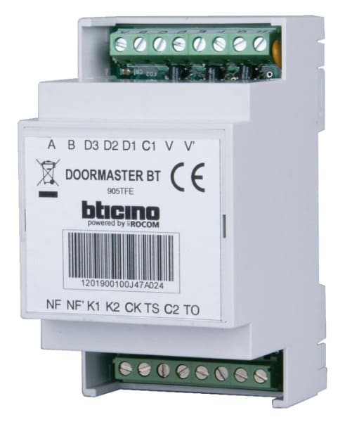 BTICINO - Telefon-Interface zur Anbindung von 2-Draht-Sprechanlagen an FTZ 123D12, 3 TE