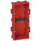 LEGRAND - Unterputzdose, 2 x 2 Module, Horizontale oder vertikale Montage