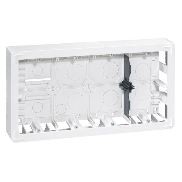 LEGRAND - Mosaic Aufputz-Gehäuse 2X10modulig Farbe: Ultraweiß