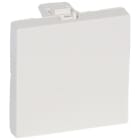 LEGRAND - Mosaic Blindabdeckung 2-modulig antibakteriell Ultraweiß