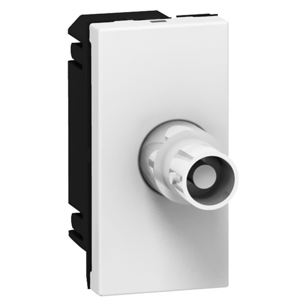 LEGRAND - Mosaic BNC Anschlussdose 1-modulig 75-Ohm Farbe: Ultraweiß