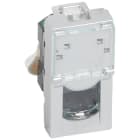 LEGRAND - Mosaic Datendose Cat5e UTP 1-modulig Alu