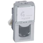 LEGRAND - Mosaic Datendose Cat6 UTP 1-modulig Alu