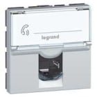LEGRAND - Mosaic Datendose Cat6 UTP 2-modulig Alu