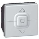 LEGRAND - Mosaic Jalousie-Schalter 2-modulig  Farbe: Aluminium