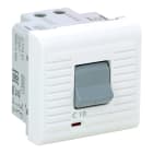 LEGRAND - Mosaic LS 1+N C10A 2-modulig Farbe: Ultraweiß