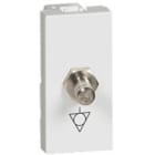 LEGRAND - Mosaic PA-Dose 1-modulig Farbe: Ultraweiß