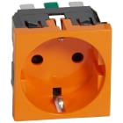 LEGRAND - Mosaic Steckdose Schuko 2-modulig Orange