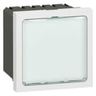 LEGRAND - Mosaic Signal 230V LEDws 2-modulig Farbe: Ultraweiß