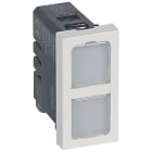 LEGRAND - Mosaic Signal 2-fach 230V 1-modulig Farbe: Ultraweiß