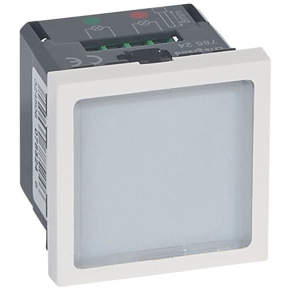 LEGRAND - LED’s getrennt anschließbar,  Leistung: 2 x 1 W.
