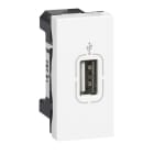 LEGRAND - Mosaic USB-Anschlusseinheit 1-modulig Farbe: Ultraweiß