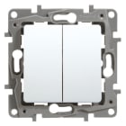 LEGRAND - Serien-/Doppelwechselschalter (SL), 10 AX -250 V~, Ultraweiß