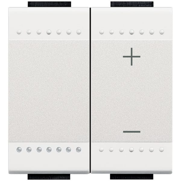 BTICINO - Tastdimmer 600Va Rl 2-Modulig Weiss