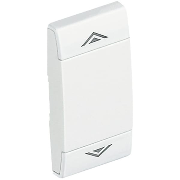 BTICINO - MyHOME-Wippe mit Symbol ''Auf/Ab'' für LIVINGLIGHT, 1-modulig, Farbe: Weiß