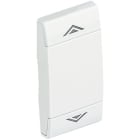 BTICINO - MyHOME-Wippe mit Symbol ''Auf/Ab'' für LIVINGLIGHT, 1-modulig, Farbe: Weiß