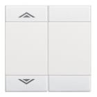BTICINO - MyHOME-Wippe mit Symbol ''Auf/Ab'' für LIVINGLIGHT, 2-modulig, Farbe: Weiß